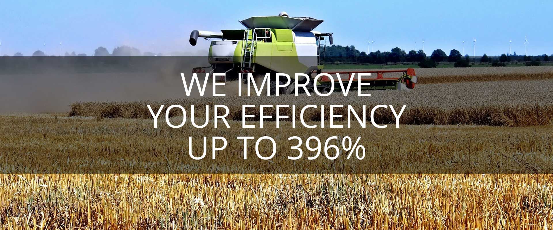 We improve your efficiency up to 400%